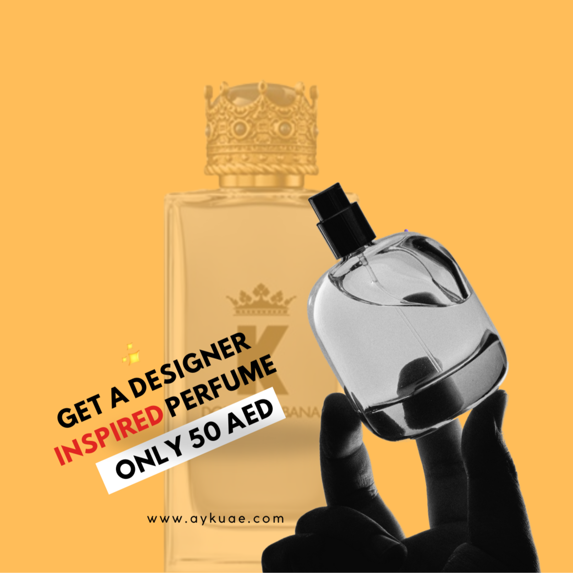 MEGA SALE - 50ml (Designer's inspired perfume) for 50 AED