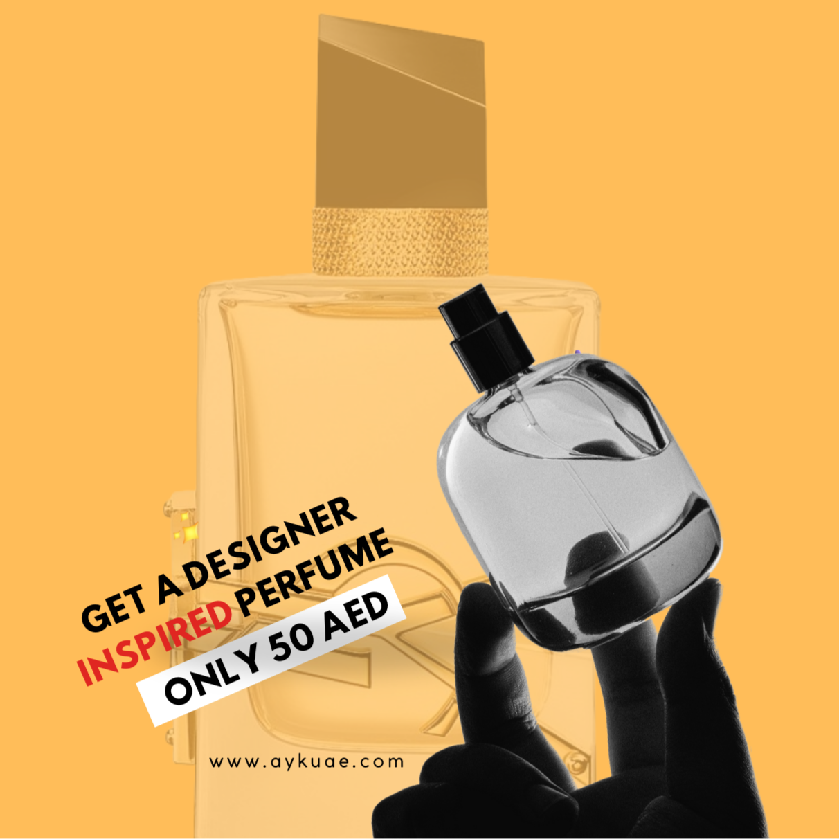 MEGA SALE - 50ml (Designer's inspired perfume) for 50 AED