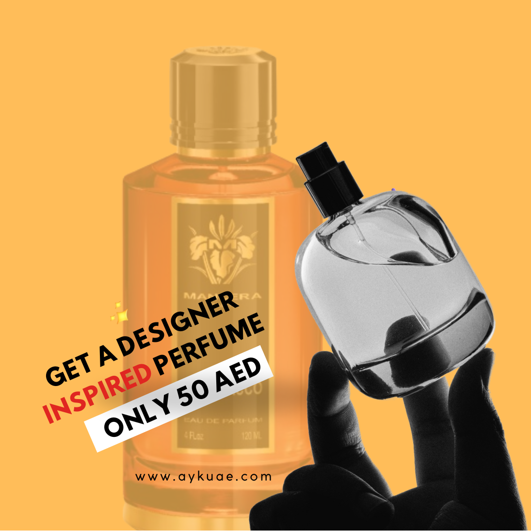 MEGA SALE - 50ml (Designer's inspired perfume) for 50 AED