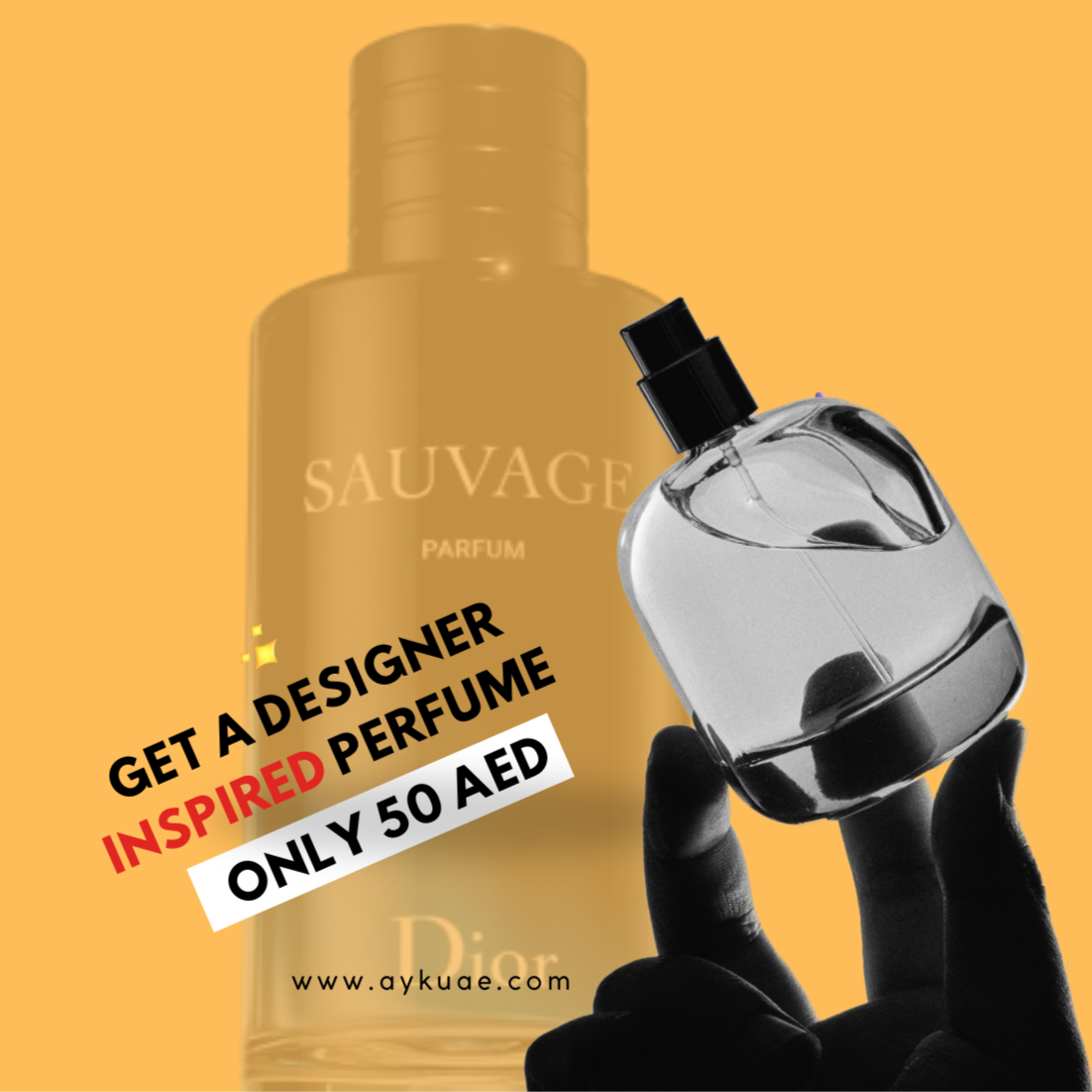 MEGA SALE - 50ml (Designer's inspired perfume) for 50 AED